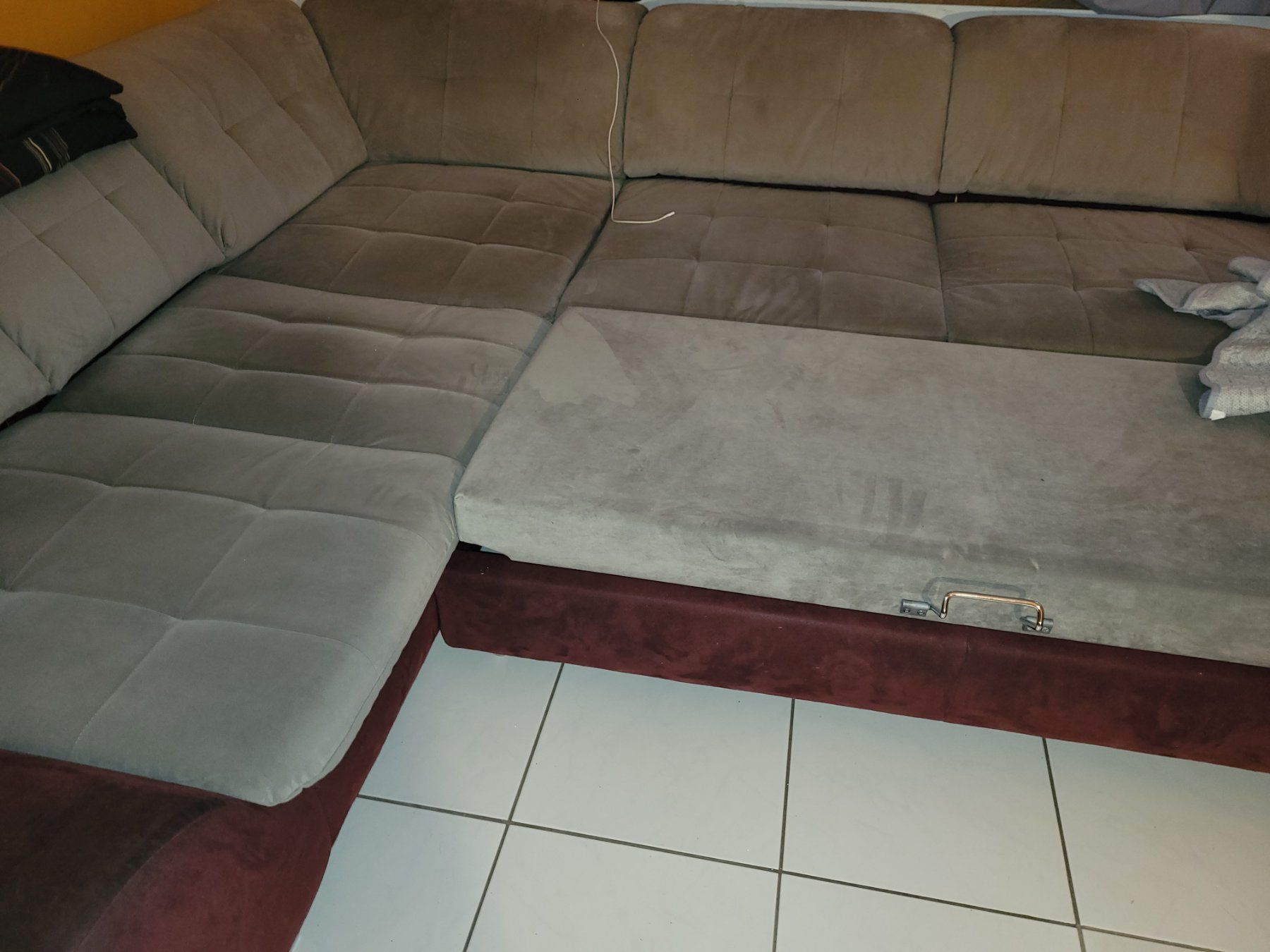Divani: U form Ecksofa, Top! – Nuovo (secondo la descrizione) da Bassersdorf venduto da K1966 6
