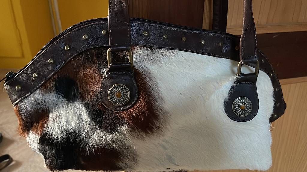 Borse da donna: Felledertasche mit Leder – Usato da Meiringen venduto da Bignoddy 3