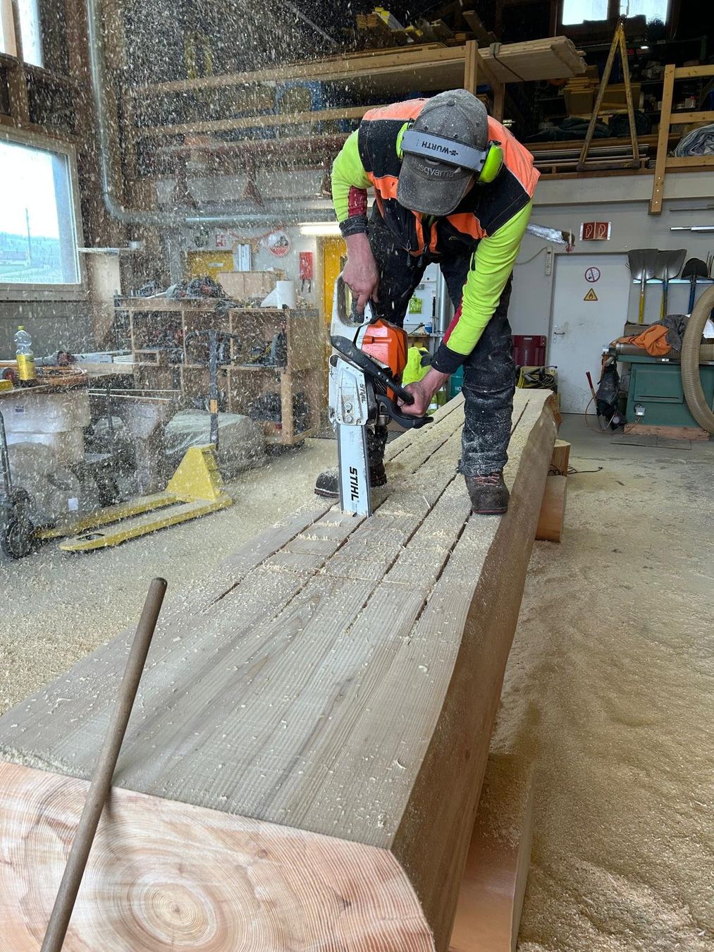 Teiche & Zierbrunnen: Original Holzbrunnen "Emmentalisches Schwingfest 2026" – Gebraucht aus Oberdiessbach von Revilo24 5