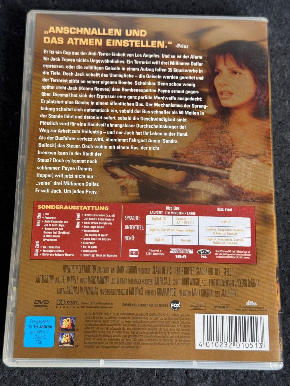 Alle DVDs: SPEED Special Edition "Disc Set DVD's DE/EN – Gebraucht aus Fribourg von tschjoly 1