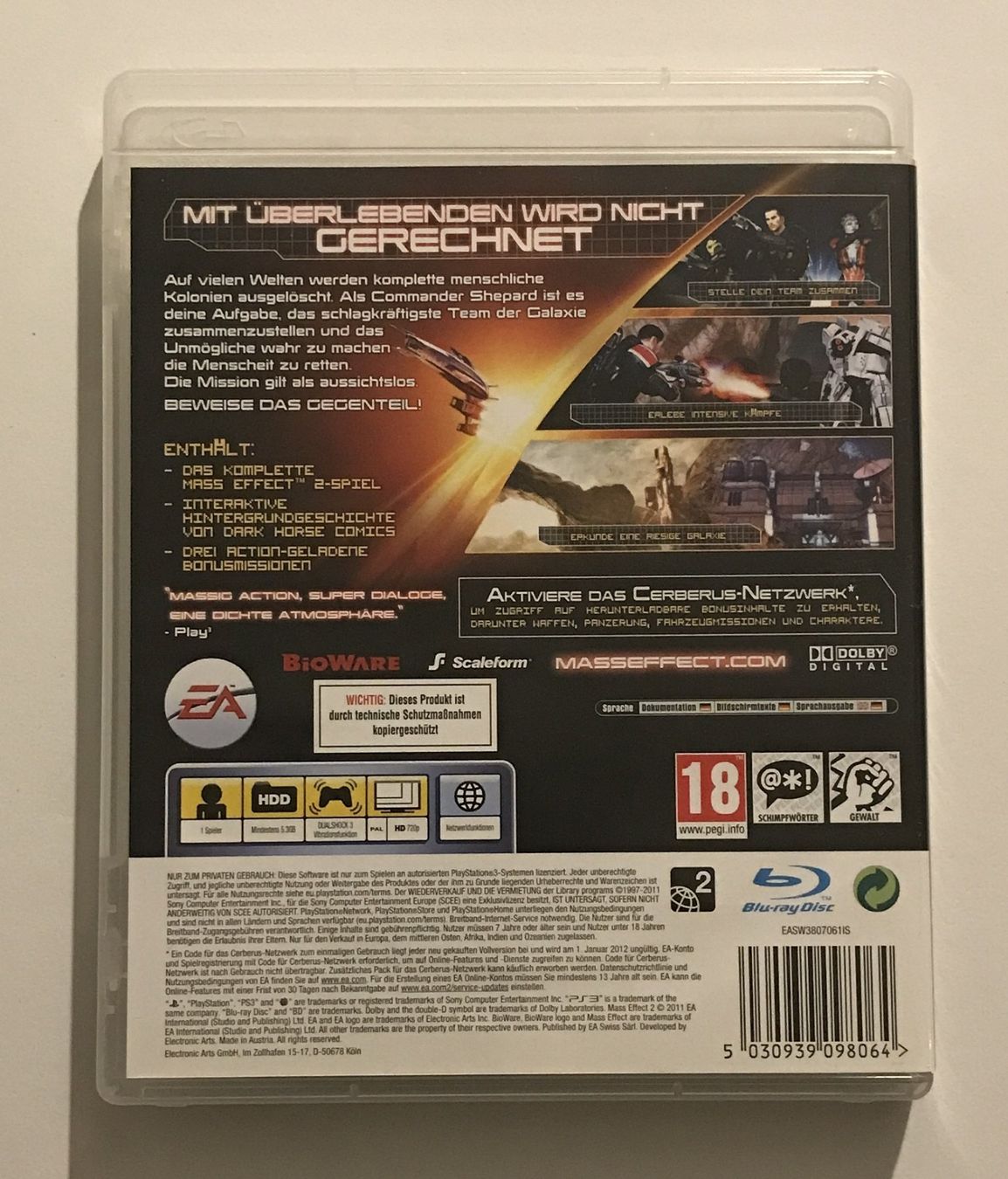 Spiele: PS3 - Mass Effect 2 – Gebraucht aus Allschwil von Bullach 2