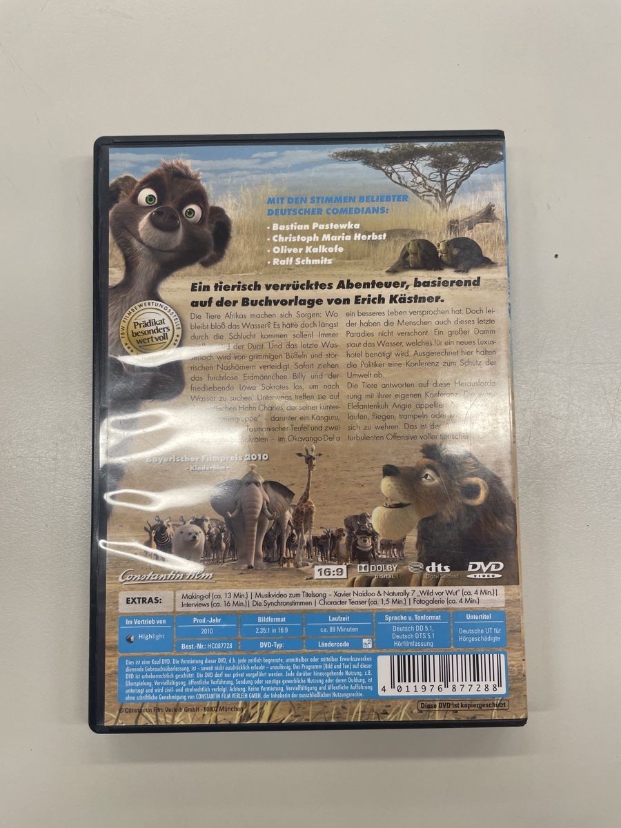 Tutti i DVDs: Konferenz der Tiere DVD – Usato da Therwil venduto da rubininio 1
