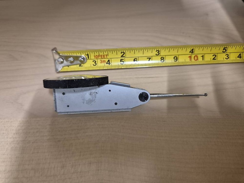 Tesatast Fühlhebelmessgerät Feinzeiger Messuhr 0.01 mm (Gebraucht) in ...
