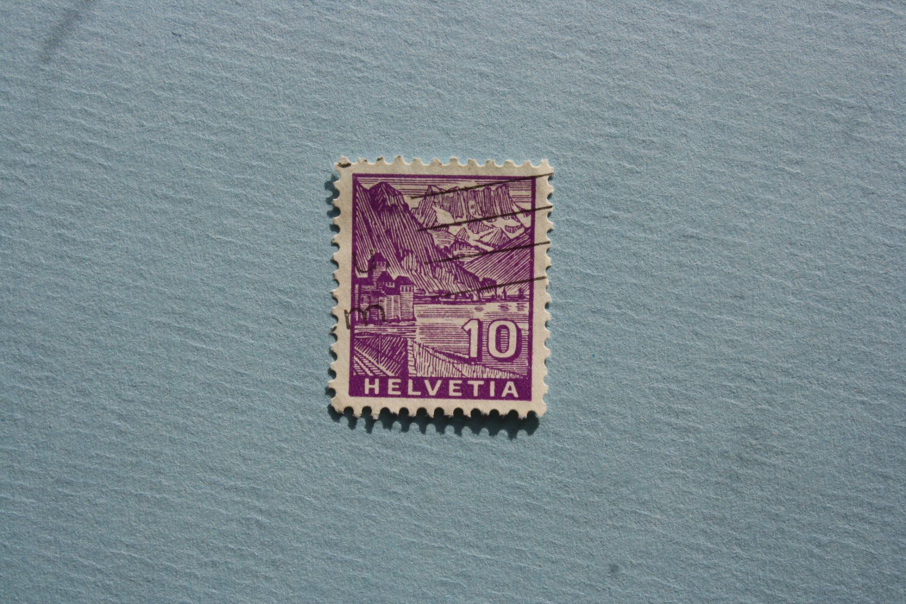 Tutti i francobolli: um 1936 helvetia stamp – Usato da Laupen BE venduto da Gufi57