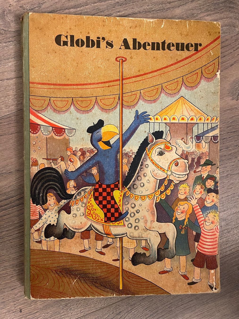 Fumetti: Globi's Abenteuer, 1947, 1. Auflage – Usato da Basel venduto da mariablanka