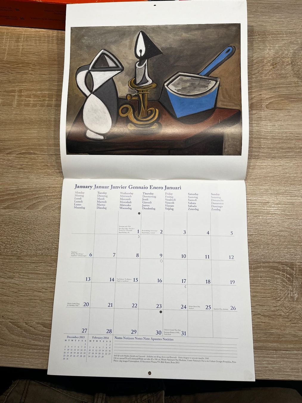 Calendari: Kalender Pablo Picasso 2014 – Nuovo (secondo la descrizione) da Muttenz venduto da gH5613 3