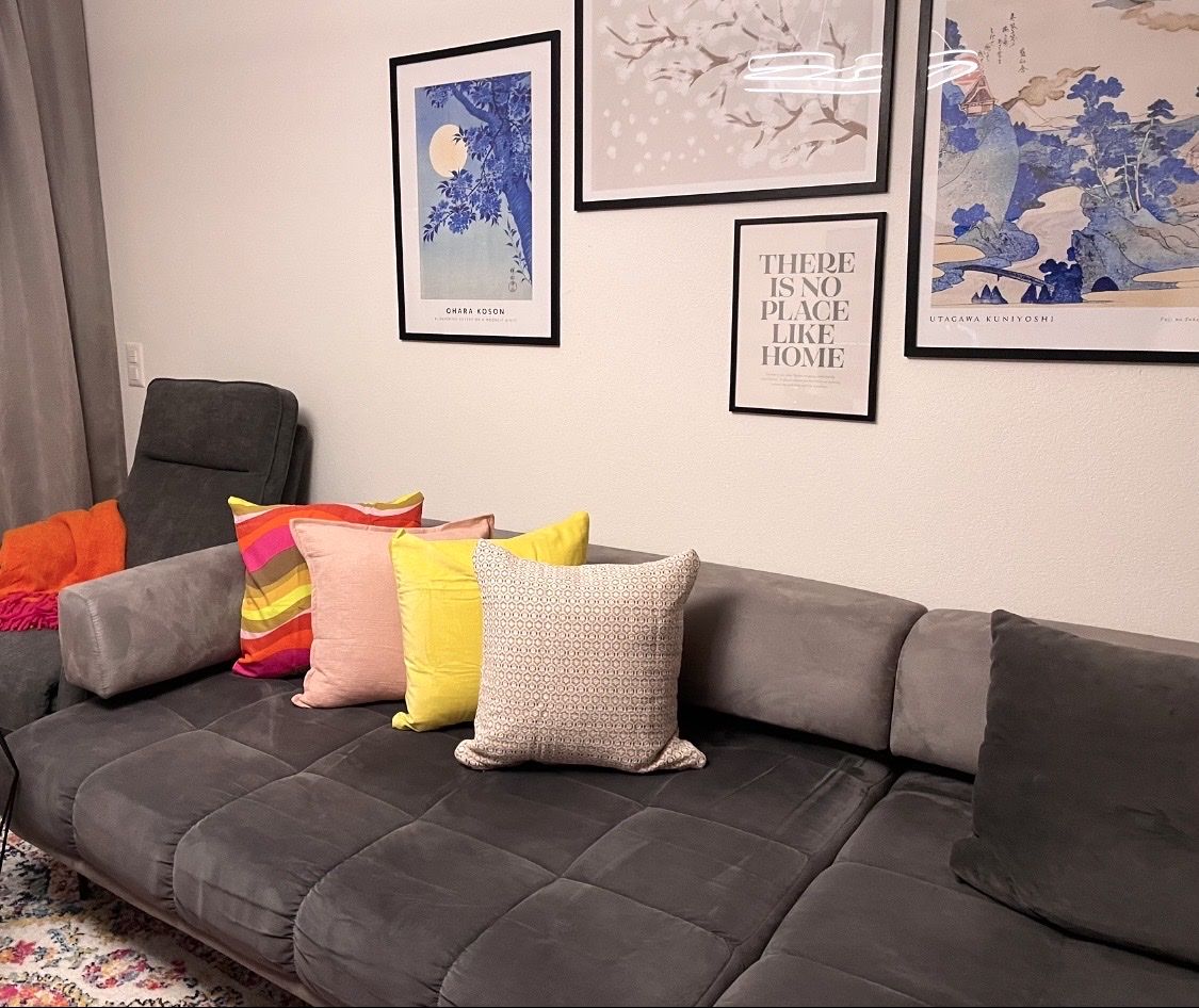 Divani: Ecksofa in Velour-Grau – Usato da Bülach venduto da naz_dc9d 1