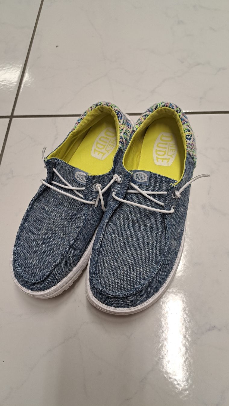 Chaussures femmes: Stoffschuh hey dude 39 Damen blau – D'occasion à Zofingen par Gabe0815 1