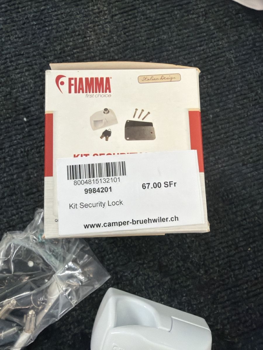 Lucchetti: Fiamma Kit Security Lock Sicherheitsschloss neu – Nuovo e nell'imballaggio originale da Baar venduto da BRCamper 1