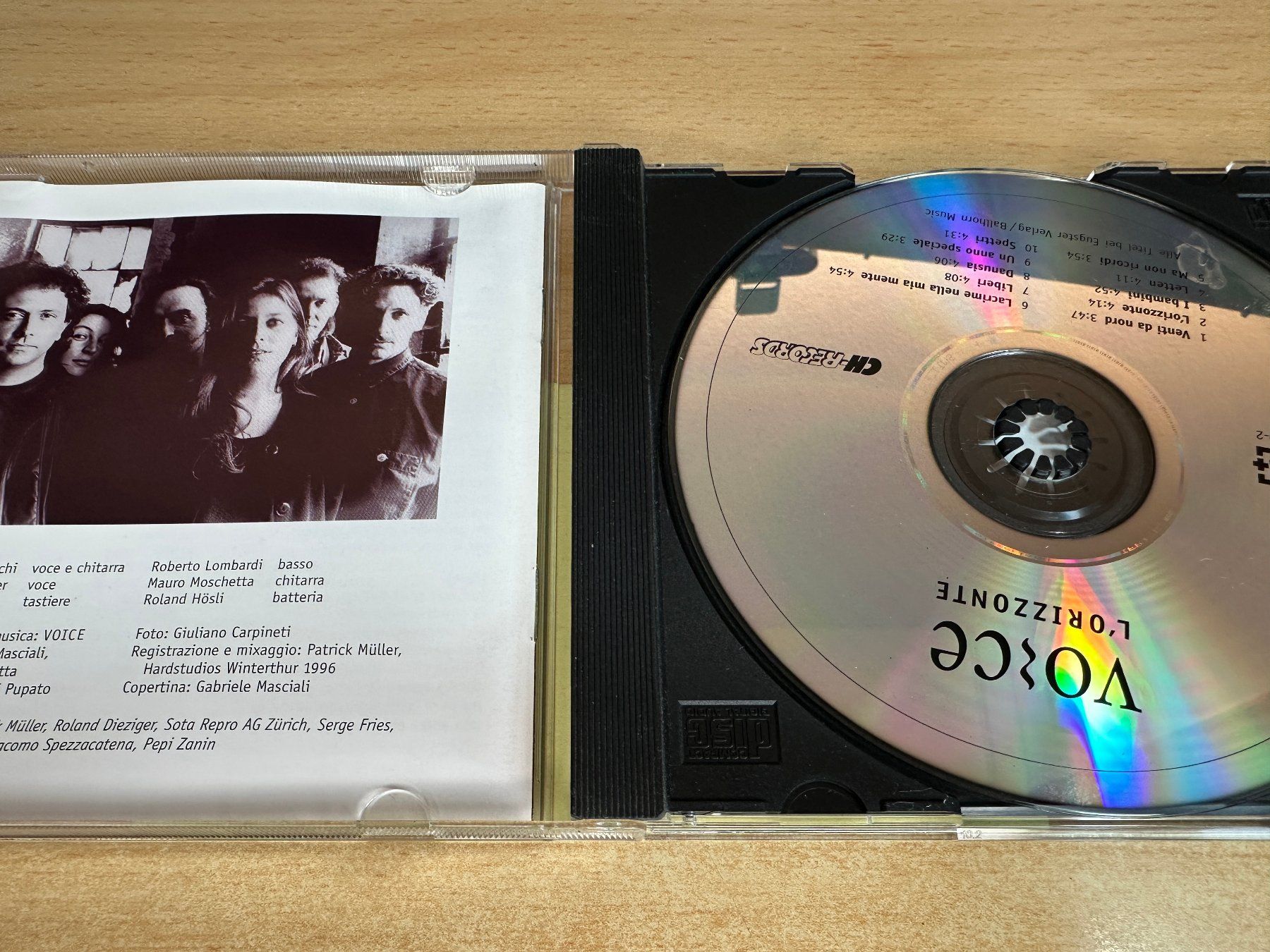 CD: M4 Voice - L'orizzonte – Usato da Rikon im Tösstal venduto da Alpenmutz 2