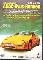 Original Rennprogramm DTM Avus 1988
