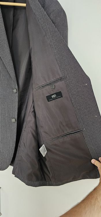 Herren Sakko / Veston Gr. 56 gestreift 3