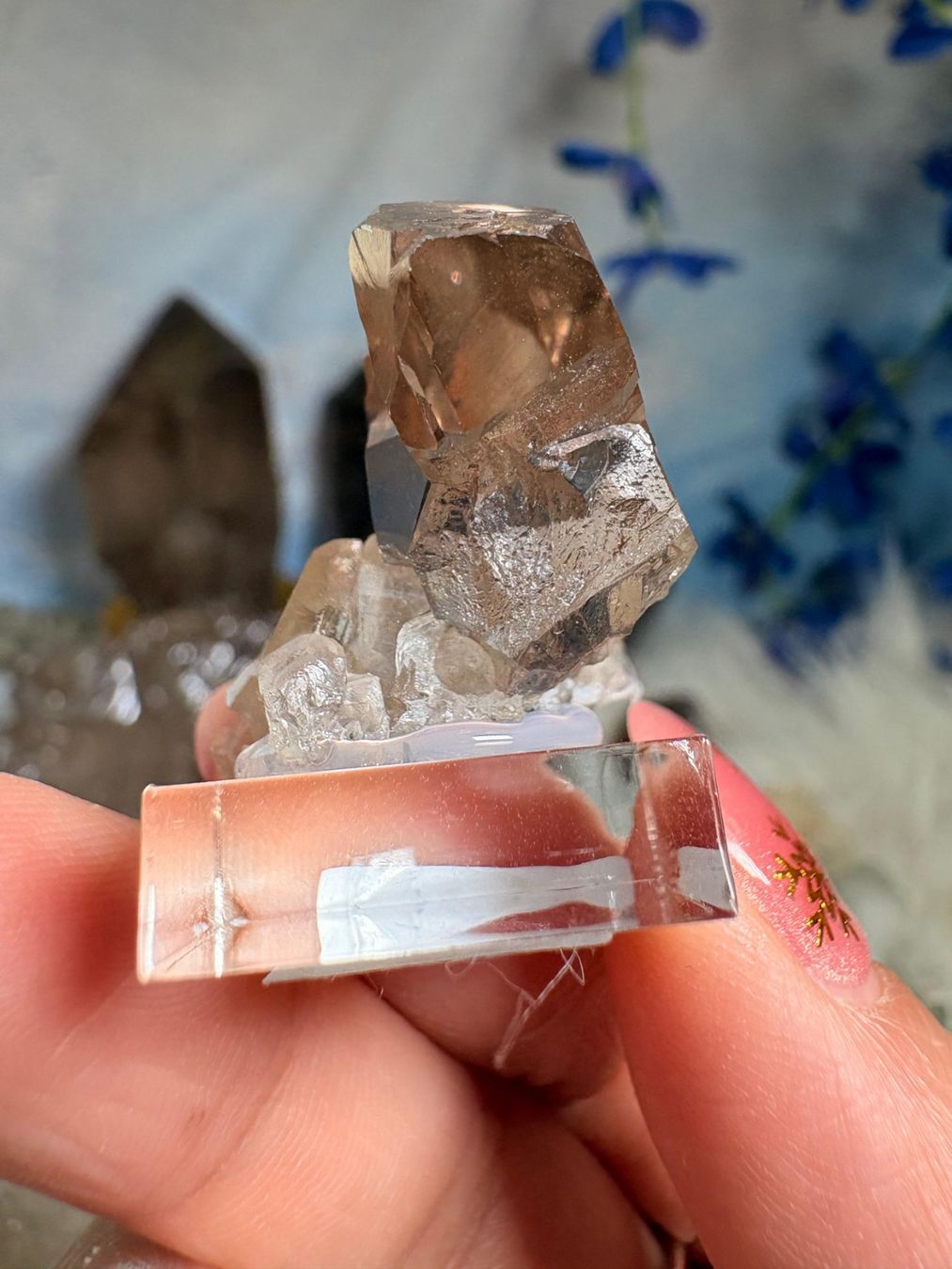 Pietre preziose: Rauchquarz Gwindel Grimelpass – Nuovo e nell'imballaggio originale da Neuheim venduto da m.hald 5