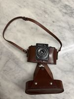 Kamera "Смена-2" UdSSR, 1960er Jahre, mit Ledertasche
