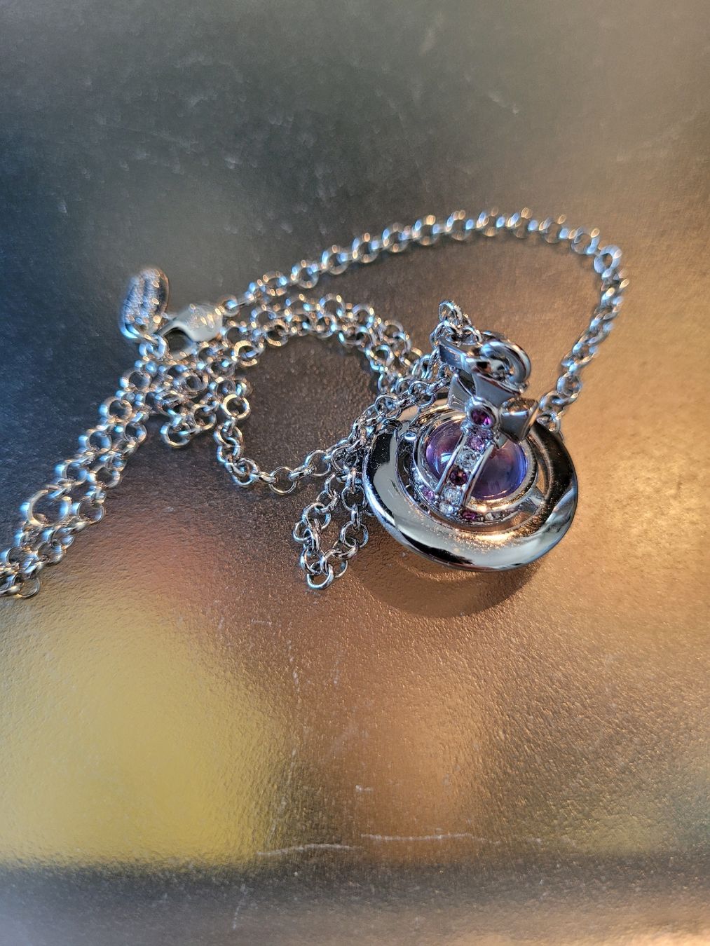 Catenine: VIVIENNE WESTWOOD ORB NECKLACE – Nuovo (secondo la descrizione) da Zürich venduto da mer_6tqg 5