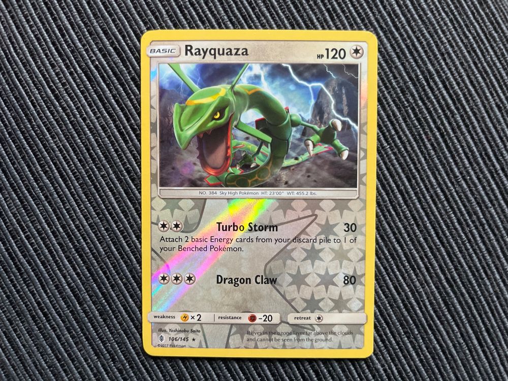 Pokemon Rayquaza Reverse Holo Guardians Rising Near Mint (Gebraucht) in ...