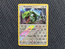 Pokemon Rayquaza Reverse Holo Guardians Rising Near Mint