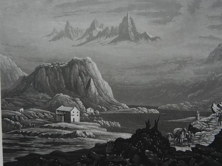 Stiche: Vue hospice Grimsel – Gebraucht aus Risch von Rischli15 1