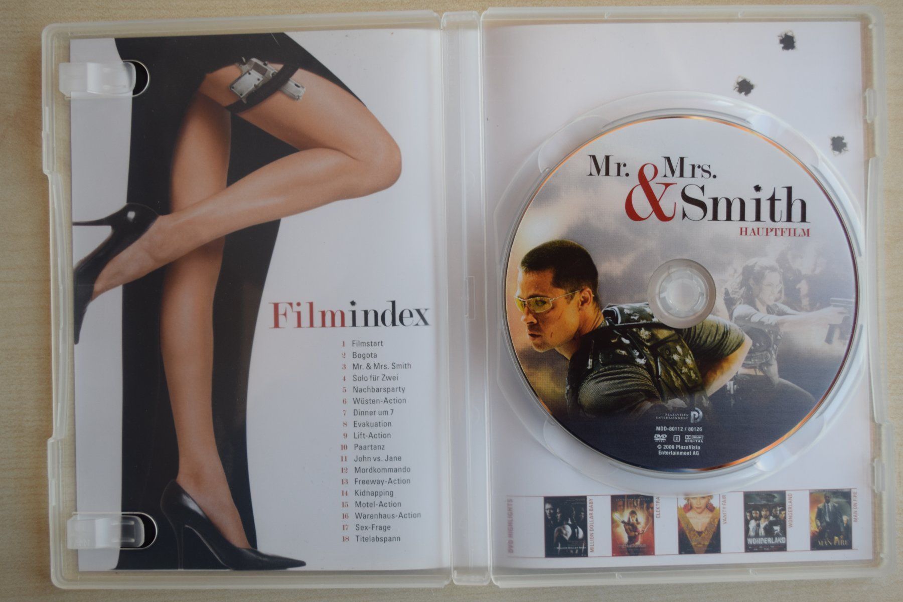 Tous les DVDs: Mr. & Mrs. Smith (163) – D'occasion à Reutigen par DONDON55 3