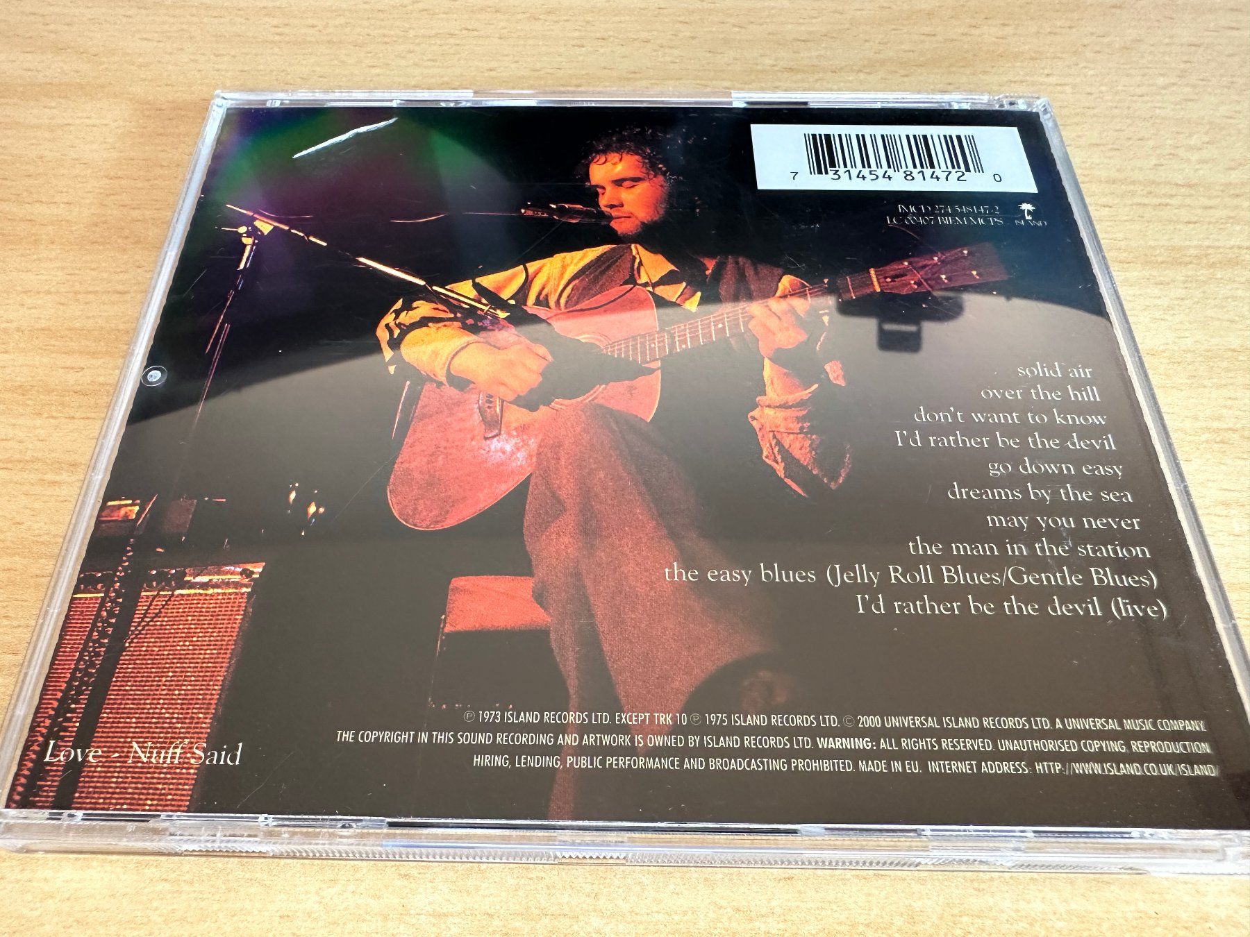 CD: John Martyn – Solid Air – Usato da Rikon im Tösstal venduto da Alpenmutz 3
