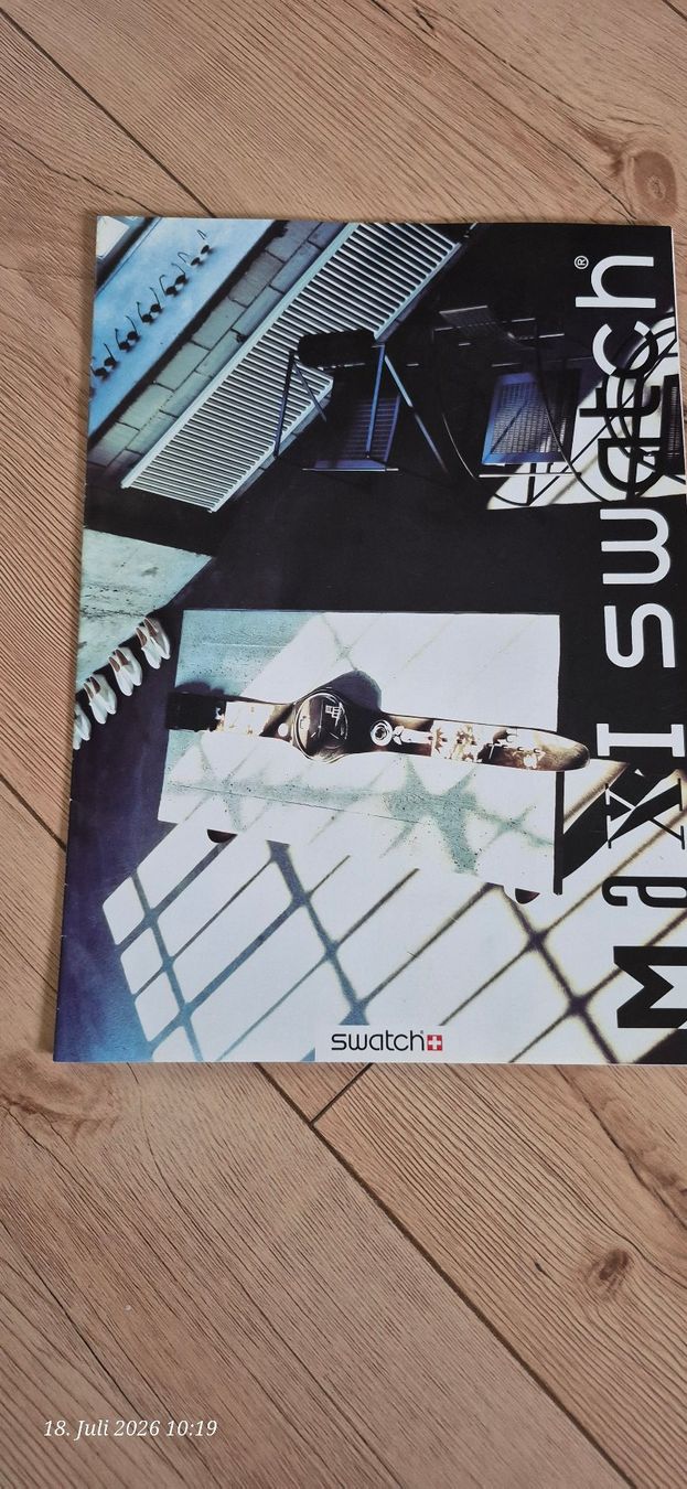 Libri: MAXI SWATCH Uhren Katalog ab 1 Fr. – Usato da Wildhaus venduto da insgi