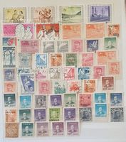 CHINE 64 timbres anciens obl., *