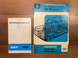 Vintage DAF 44 Betiebsanleitung und Reparaturanleitung