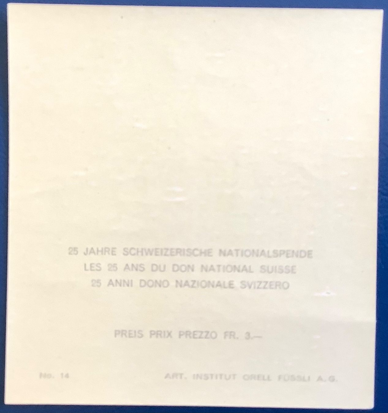 Tutti i francobolli: 1943 Jubiläumsblock W14 postfrisch ** – Nuovo (secondo la descrizione) da Liestal venduto da Skunk02 1