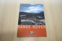 Land Rover Range Rover Prospekt Jahrgang 1995