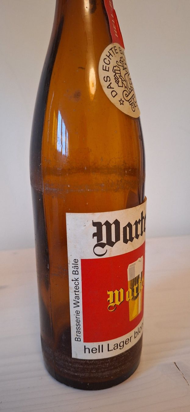 Spirituosen: Alte Bierflasche Brauerei Warteck Basel 1967 – Gebraucht aus Bern von Kustom 4