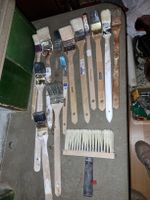 Malerpinsel Set, viele verschiedene Grössen - neu u. gebrauc