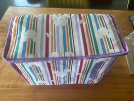 Kühltasche Tupperware bunte Streifen Micky Maus OVP