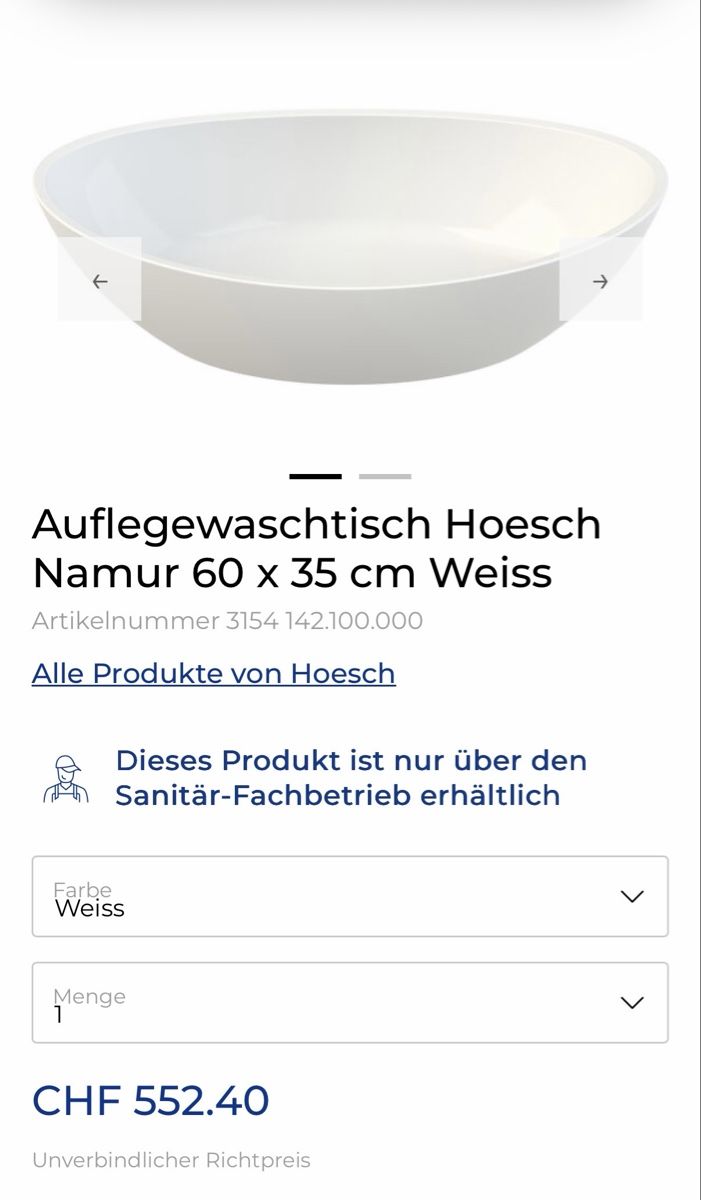 Alterna Mobili per bagno: Badmöbelset Alterna luuna  – Nuovo (secondo la descrizione) da Amriswil venduto da deluxe_bad 2