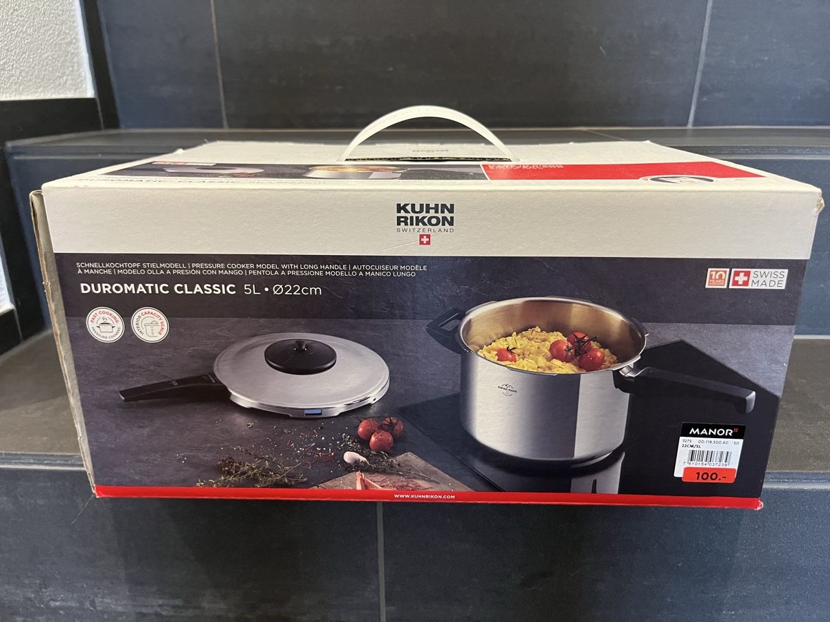 Kuhn Töpfe: Ungebrauchter Dampfkochtopf  – Neu und originalverpackt aus Eich von nishablue