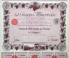 La Grappe Minervoise SA, Montrouge - 1930