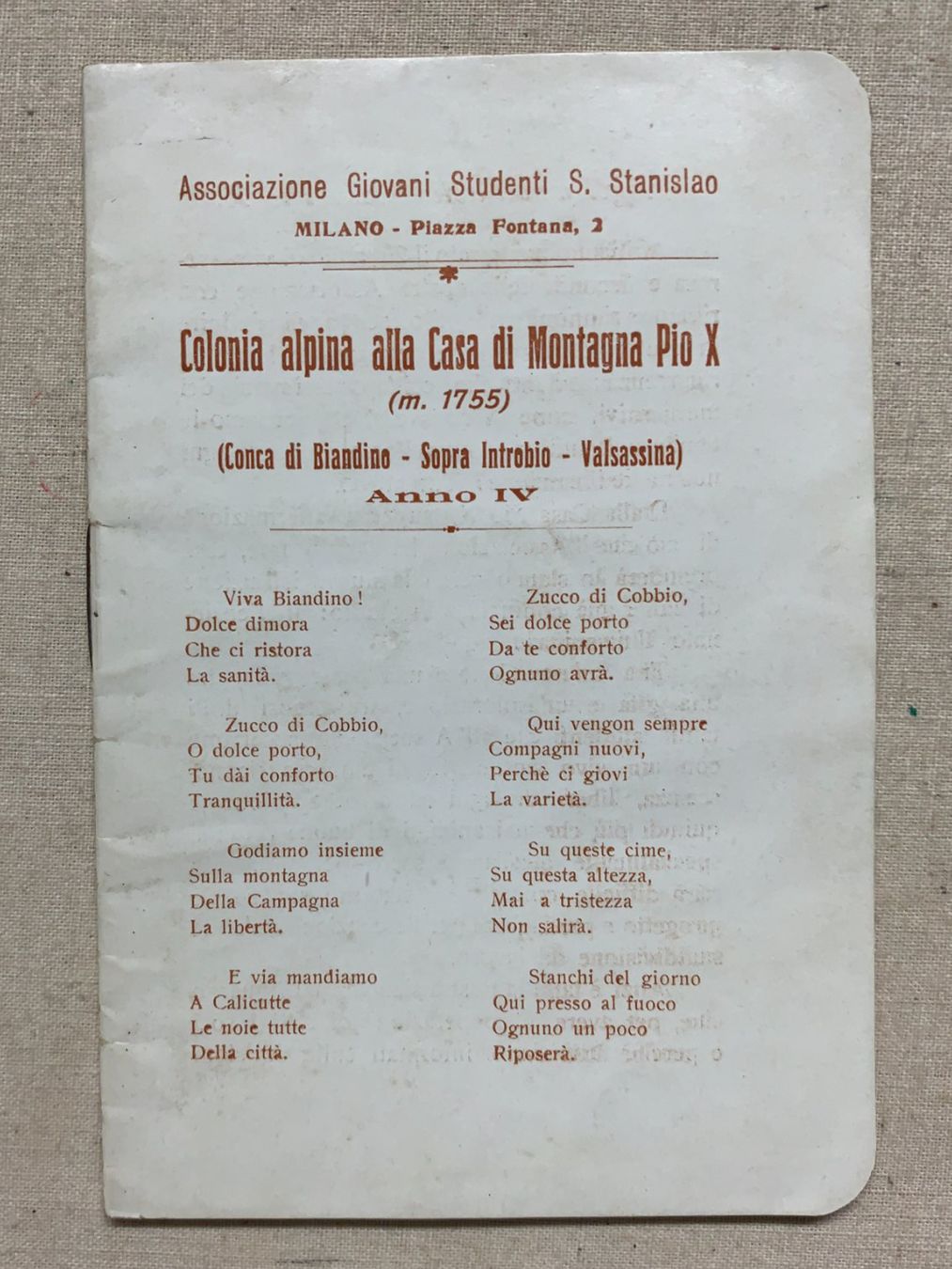 Cartes postales: Valsassina (Introbbio). – D'occasion à Sorengo par 74in