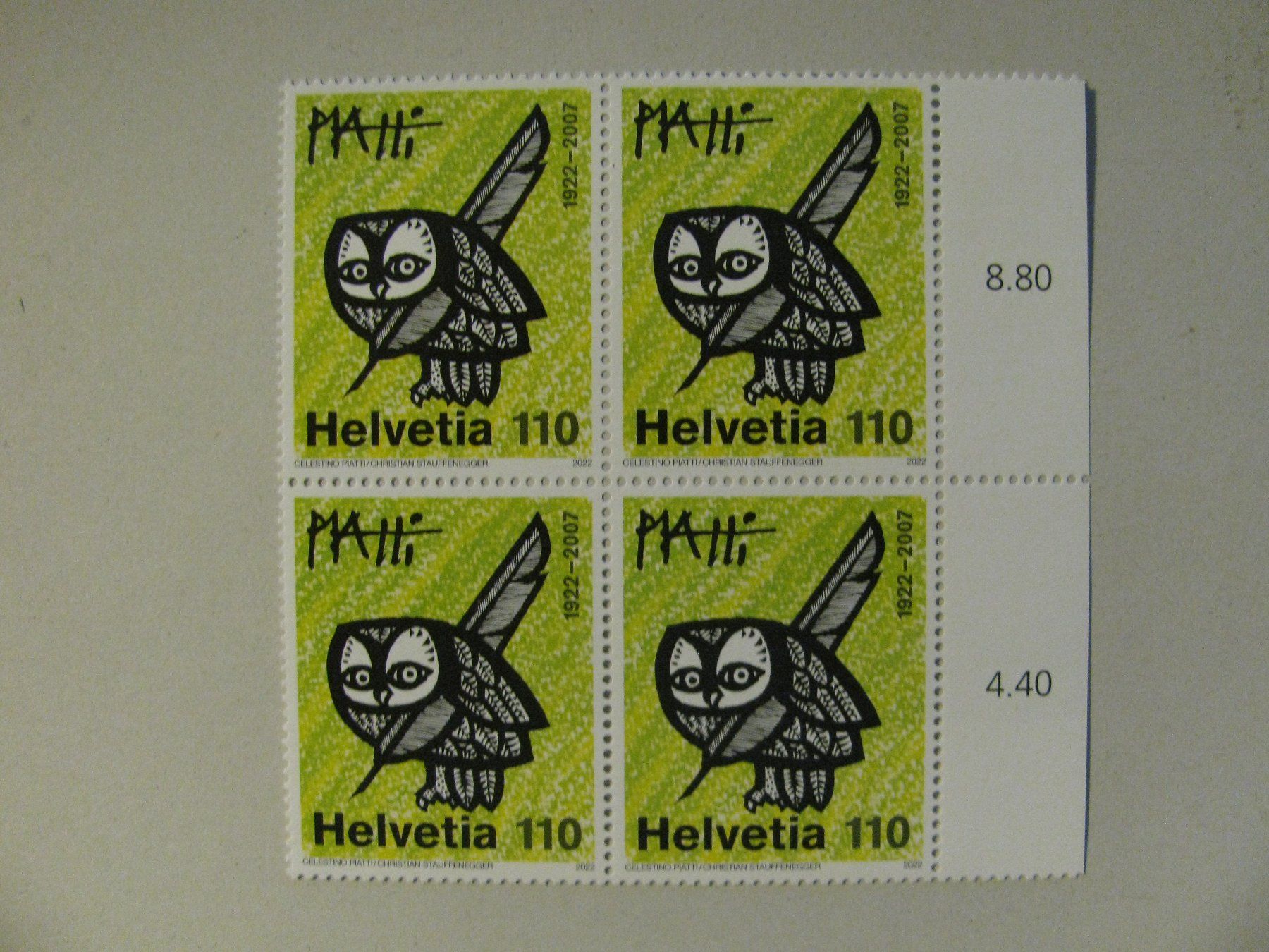 Tous les timbres: 4er Block Postfrisch – Neuf (Voir description) à Biel/Bienne par QBORNES63
