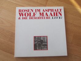 Wolf Maahn - Rosen im Asphalt, 3 LP Box, Limitierte Edition!