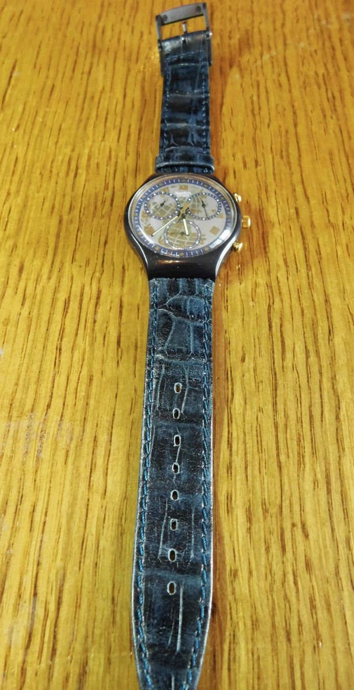 Swatch Orologi: Swatch Uhr Chrono. 1991er – Usato da Emmenbrücke venduto da Ulisse-22 2