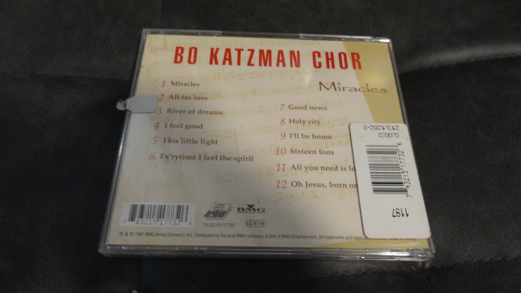 CD: Bo Katzman Chor - Miracles CD – Usato da Olten venduto da Disc-Ausverkauf 1