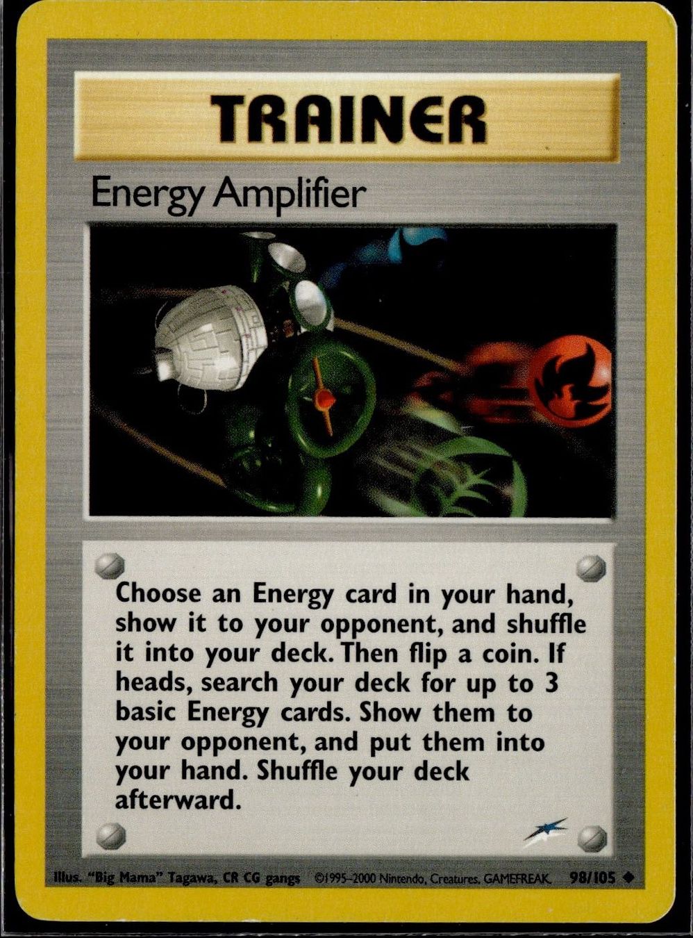 Pokémon Sammelbilder & Trading cards: Energy Amplifier 98/105 Neo Destiny – Gebraucht aus Zürich von pokemon_cards