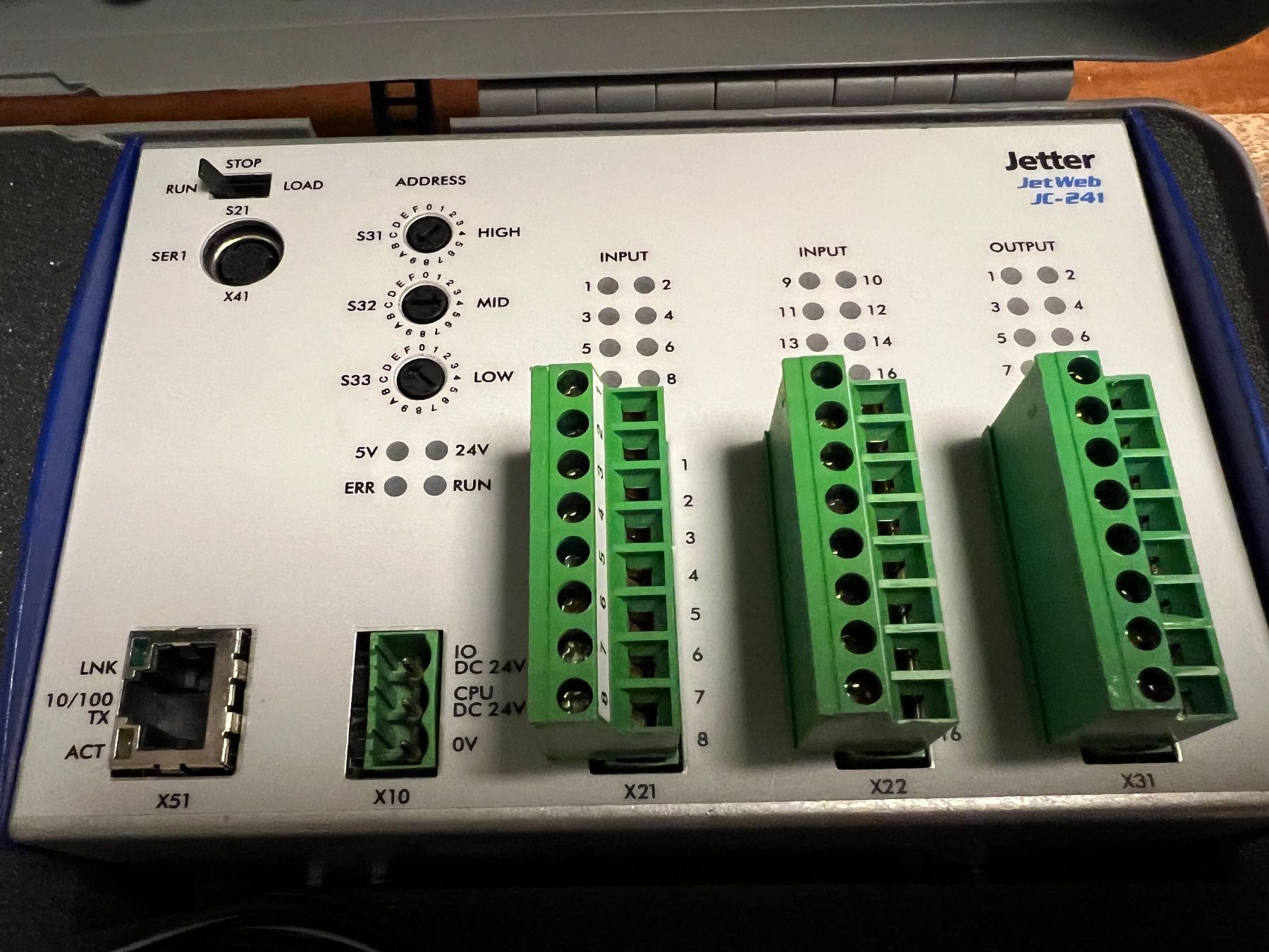Sistema di controllo: Jetter SPS - Jetweb JC 241 Programmierkoffer – Nuovo (secondo la descrizione) da Romanshorn venduto da DonRicardoo 2