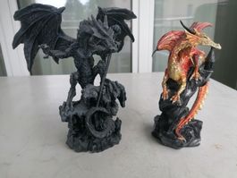 Deux jolies statuettes de dragon