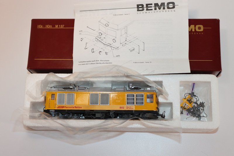 Bemo Modelleisenbahnen: Bemo Gem 4/4 802 ( 427 ) – Gebraucht aus Kerzers von Winu64 6