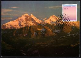 MK F. der CH-Alpenglühenorange, Blick vom Brienzer Rothorn