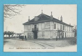 Rolle - Restaurant du Casino - Tram Geleise -  1908