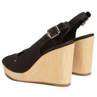 40 NEU 104Fr Hilfiger Keilsandaletten Pumps High Heels Kleid