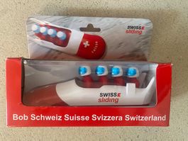 Swiss Sliding Bob Spielzeug rot weiss neu