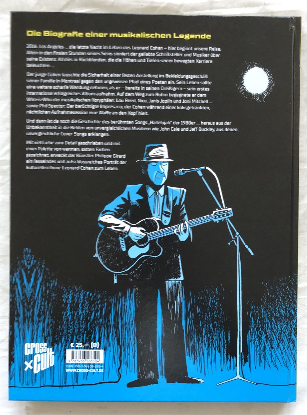 Fumetti: Leonard Cohen Comic-Biografie "Like a Bird on a Wire" - HC – Usato da Schaffhausen venduto da durruti 5