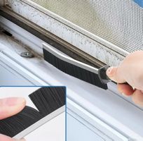 Reinigungsbürste schmal gebogen – für Fugen & Fensterrahmen